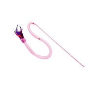 Générique Cat Tickler - Interactive with Squeaker | Interactive Mesh Snake Cat Toy - for Indoor Kittens, Boredom Fighting, Exercise, Entertainment,