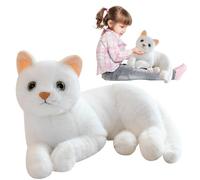 Générique Cat Toy - Realistic Cat Plush Toy, 12 Inch Plush Kitten and Mould Pillow