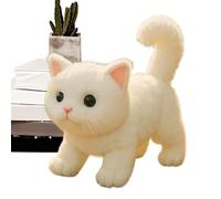 Générique Cat Toys for - Realistic Cat Plush Animal - Interactive Figures for Family Home Son Mother's Day Valentine's Day Thanksgiving