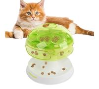 Générique Cat Treat Dispenser - Interactive Mushroom Shaped Dispenser | Cat Puzzle Mental Stimulation Indoor Outdoor Game Anti-Boredom Travel Home