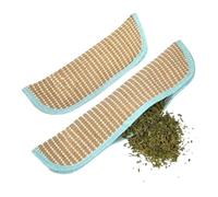 Générique Catnip Cat Toy - 2 Pieces Calming Companion - Catnip Pillow for Bored Kitten for Small Medium Large Breeds for Living Room Bedroom Office Garden