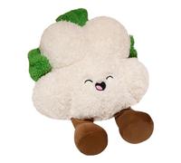 Générique Cauliflower Plush Toy | Cauliflower Plush Pel, Your Mood with Our Irresistible Cauliflower Decorated