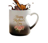 Générique Ceramic Coffee Mug - Heart Shaped Mug 325ml Drinking Design | Ceramic, Smooth, Heat Resistant For Hot And Cold Drinks,