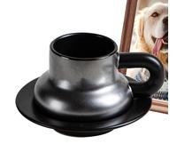 Générique Ceramic Mug, Glass - Ergonomic Reusable Stoneware Handle for Drinks | Tea Milk Coffee Kitchen Restaurant Home Everyday