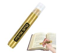 Générique Chalk Pens, Paint Marker with 15mm Thick Tips | Liquid Board Markers, Erasable Chalk Pen for Whiteboard, , Glass, Black, Black