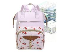 Générique Changing Bag, Waterproof Large Capacity Maternity Nappy Tote - Changing Bag with Changing Mat - For Mom Dad Women Boys Girls, purple, Se référer au descriptif
