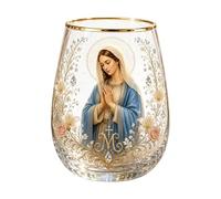 Générique Christian Cups Non-Slip Jesus Transparent 400ml