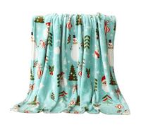 Générique Christmas Blanket - Warm Blanket for Festival, Flannel Diaper for Winter Holiday, Soft and Comfortable, Lightweight Plush Design, Snuggles and Relaxes, Accessory