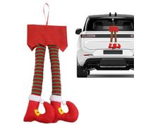Générique Christmas Car Trunk Decorations, Santa Leg Decorations, Father's Legs for Wreath, for Tree, Car, Truck, Motorcycle, Motorhome, Door, and Home