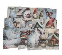 Générique Christmas Cards | 20 Pieces of Cute and Various Letters, Beautiful Christmas Greeting Cards, for Adults, Children, Friends, Family, Daughters, Sons, Teachers and for Winter Party and