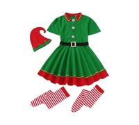 Générique Christmas Costume Set - Breathable Santa Costume | Holiday Figurine Cosplay Clothes For - For Theatre Stage Show School Event