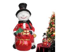 Générique Christmas Figures for the Table, Statue Decoration for Parties, Decoration for Santa and Snowman Statue - for Indoor Party Shelf Fireplace Entrance Dining Table TV Stand