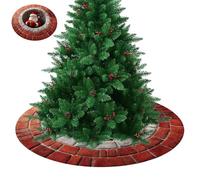 Générique Christmas Rug | Soft Door Mat with 3D Optical Illusion Effect Home Decoration | for Entrance Living Room Bedroom Kitchen Bathroom