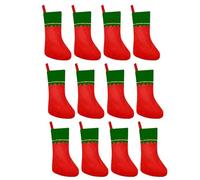 Générique Christmas Stockings, Christmas Stockings Decorations - 12 Cute Holiday Stockings, Christmas Holiday Stockings for Coats, Holiday Decor for Christmas Tree