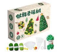 Générique Christmas Tree for - Handmade Thread Kits Christmas Decorations Craft Bulk Toys Artistic and Scientific Kit | Tree Kit for Boy Girl Student