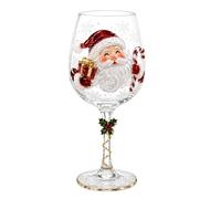 Générique Christmas Wine Glasses Reusable Party Tableware for Aperitif | Christmas Cocktail Cups for Table Decoration for Kitchen Living Room Office Bar Farm Cocktail Water Tea