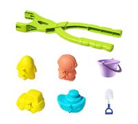 Générique Clay Sand Mold Tools - Outdoor & Indoor Sand Play Set | 3D Shape Beach Sand Toys for Outdoor Adult Family Beach Fighting