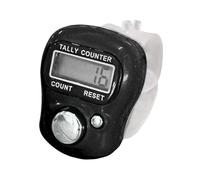 Générique Click Counter - Portable Electronic Ticker, Small Finger Click Counter Ring Training Trips Merchandise Trips Hook Events School Sports
