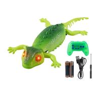 Générique Climbing Gecko, Remote Control with 2 Modes and Crawling Lighting Game - Crawler Wall Mounted Gecko for Preschool, Boys, Girls, Sons and Daughters