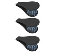 Générique Clips | 3-fach Silikon Dadezimmer Vorhang Magnet,Winddichter Spritzschutz mit Klebefunktion Alltagsoptimiert für Gäste-WC, Reise, Landhaus, Hotel, Wohnmobil, Badezimmerwand und Wäscheraum