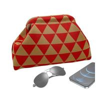 Générique Clutch Purse, Woven Easy Access Lock Closure 11.81 x 3.54 x 7.87 Inches | Crochet Clutch Purse Dumpling Bag | For Commuting Music Festival College Christmas Birthday Holds Lipsticks Wallet