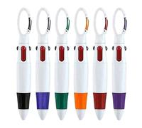 Générique Color Gel Pens - 4 in 1 Supplies with 6 Fluid Writing Gel Pens - For Note Taking Art Drawing Lettering Study Scrapbooking Girls Teen Teacher