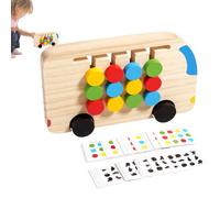 Générique Color Sorting | Educational Color And Shape Association Game - Intelligence Stimulation Activity | For 3+ Years Old Home Classroom Kindergarten Playroom