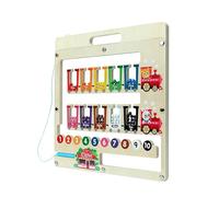 Générique Colorful Magnetic Board Game | Fine Motor Skills Educational Puzzle - Color Matching Game for Classroom, Travel, Airplane