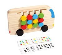 Générique Colour Association Toys, Sorting Game Set by Color and Shape - Educational Activity STEM | for 3 Years and More Home in the Maternal Classroom Playroom