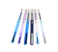 Générique Colour Gel Pens, Colour Gel Pens for Journaling - 6 Pieces Markers Ballpoint Pens Office Supplies for School Office Writing Notes Taking Journal Students and Teachers