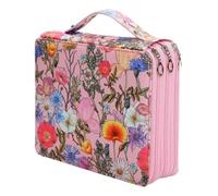 Générique Coloured Pencil Case, 120 Slots with Zip, Pencil Holder for Pencils/Pens/Felt-Tip Pens for School and Office with Large Capacity Pencil Case