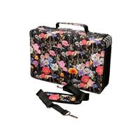 Générique Coloured Pencil Case, 480 Slots with Zip, Pencil Holder for Pencils/Pens/Felt-Tip Pens for School and Office with Large Capacity Pencil Case, Black, Handbag Organizer