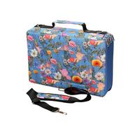 Générique Coloured Pencil Case, 480 Slots with Zip, Pencil Holder for Pencils/Pens/Felt-Tip Pens for School and Office with Large Capacity Pencil Case, Blue, Handbag Organizer