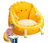 Générique Comfortable Floor Chair | Floor Chair Cushion Back Support | Cute Egg Chair Cushion for Reading and Gaming, Soft Comfortable Seat Cushion for Bedroom, Living Room and Office