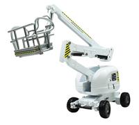 Générique Construction Truck Toys - 1:87 Scale Mobile Lifting Crane Rolling Wheels | Mini Diecast Engineering Vehicle, Random Color Toy | Cake Decoration