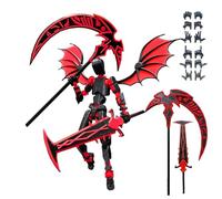 Générique Cool Articulated Figures, Robot Model 3D Printing | Articulated Figure for Study Classroom Game Collection Office Library Living Room