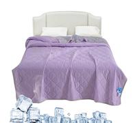 Générique Cooling Blanket, Cool Summer Blanket for Sleeping | Double-Sided for Sweating Nights Cold Bedding for Indoor Outdoor Home Bedroom Sofa Camping Travel