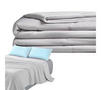 Générique Cooling Blanket for Heat-Sensitive Sleepers, Lightweight Bed Blanket, Comfortable Breathable for Women Men Sofa Home Dorm Night Warm Climate Bed