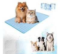 Générique Cooling Mat Dog, Solid Colour Dog Cooling Cushion for Dogs, Solid Colour, Indestructible, Multifunctional Refreshing Heat Dissipation