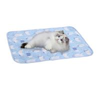 Générique Cooling Mat for Dogs | Cooling Mat for Pets | Portable Blanket 50 x 40 cm for Kittens and Cats Accessories Washable Easily