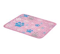 Générique Cooling Mat for Dogs | Portable Ice Fabric Cushion for Animals, Non-Slip Mat for Dogs, Home, Garden, Living Room, Balcony, Bedroom, 60 x 50 cm