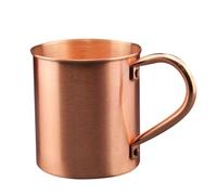 Générique Copper Cup - Copper Drinking Water Cups | Food Safe Reusable Mug 450ml, Solid Reality Reusable Portable Drinking Cups For Travel Wine Wine