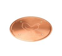Générique Copper Disc for Bird Bath - Cleaning 10 cm | Bath Disc Decoration - for Patio, Lawn, Fountain Bowl, Outdoor Garden, Chicken Coop