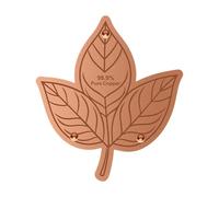 Générique copper for bird bath, Purification Stable Stand Three Point, Copper Water Purifying Discs, for Outdoor Backyard Garden Patio Lawn