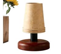 Générique Countertop Dispenser | Vintage Walnut Solid Wood Cup Organizer Paper Display Stand | for Home Office Coffee Counter Table Living Room