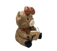 Générique Cow Figurine | Coffee Theme Resin Table Decoration | Animal Figurine for Kitchen, Bedroom, Workplace, Library, Holiday Party, as a Room