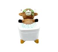 Générique Cow Figurine - Rustic Funny Aesthetic Non-Slip - Aesthetic Interior Decor for Indoor and Outdoor Living Room, Office, Parties, , Birthdays, and