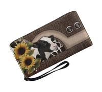 Générique Cow Wallet, Cute Cow Print Wallet, Soft Credit Card Holder, Best Cow Print Wallets Soft Credit Card Holders Designed for Trendy Ladies and Stylish Women and Girls 20x3x11cm/20x1.18x4.33,