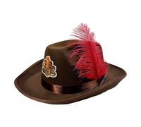 Générique Cowboy Hat Adult Hairstyle Costume Thanksgiving