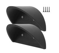 Générique Cowboy Hat Height - 2 Pieces Wooden Hat Hanger Wall Mounted Organizer Rack, Multi-purpose Storage